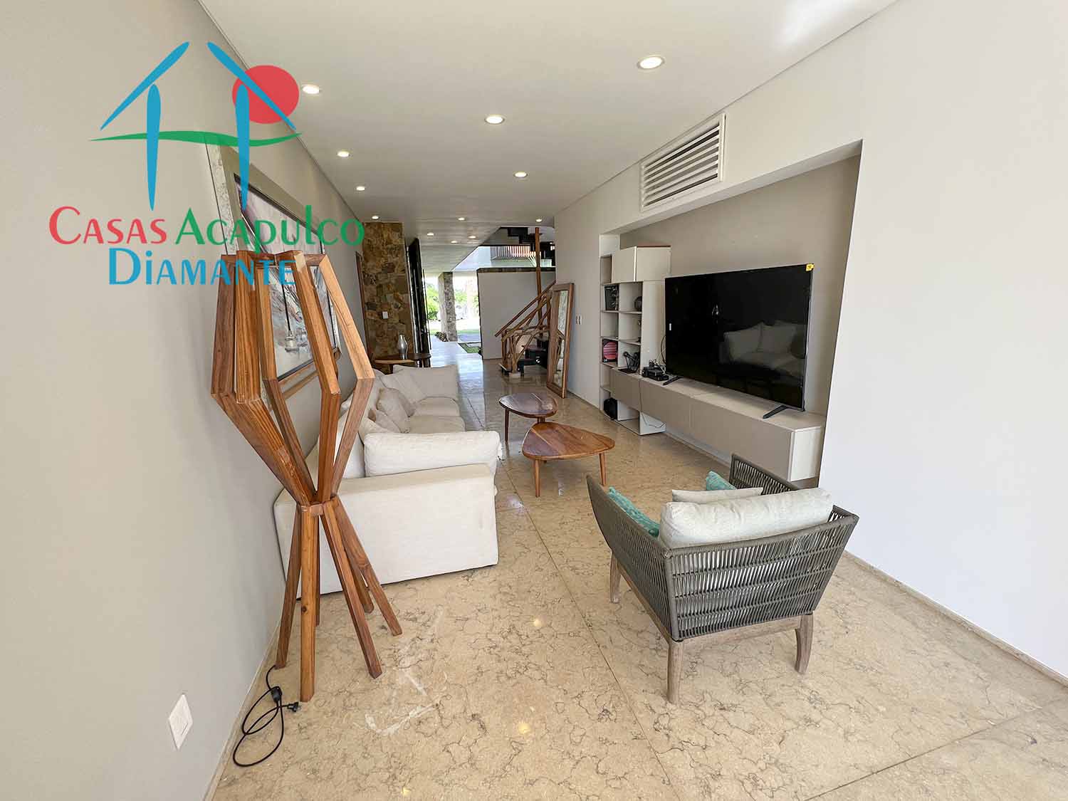 Tres Vidas Villa Palma Estrella - Sala de televisión 4